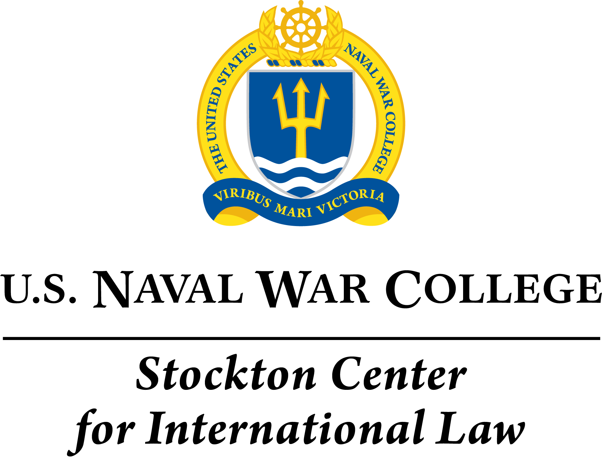 Stockton Center for International Law of the United States Naval War College logo
